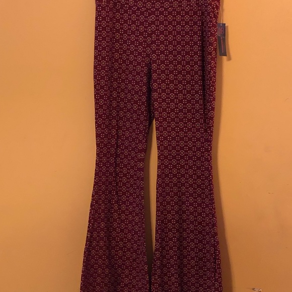 no boundaries knit flare pants